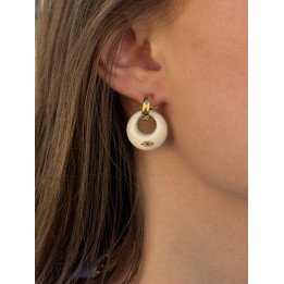 Boucle d’oreille Lune