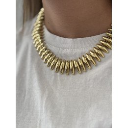 Collier art doré