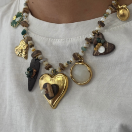 Collier breloque bohème